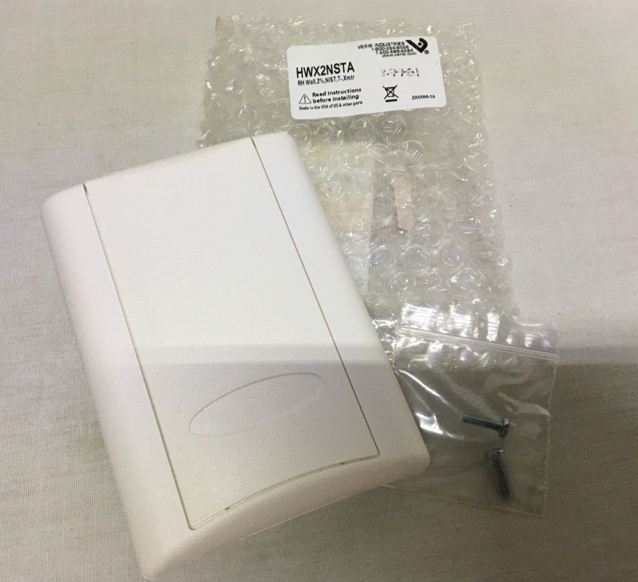 New! Veris HWX2NSTA Humidity Sensor (#20290)