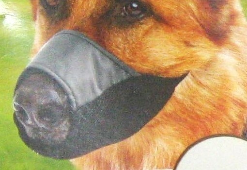 Good to go Dog Muzzle, Adjustable Soft Mesh, Size X-Large New