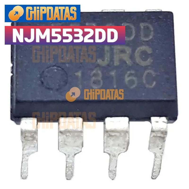 10PCS None NJM5532DD DIP-8 Integrated Circuits IC