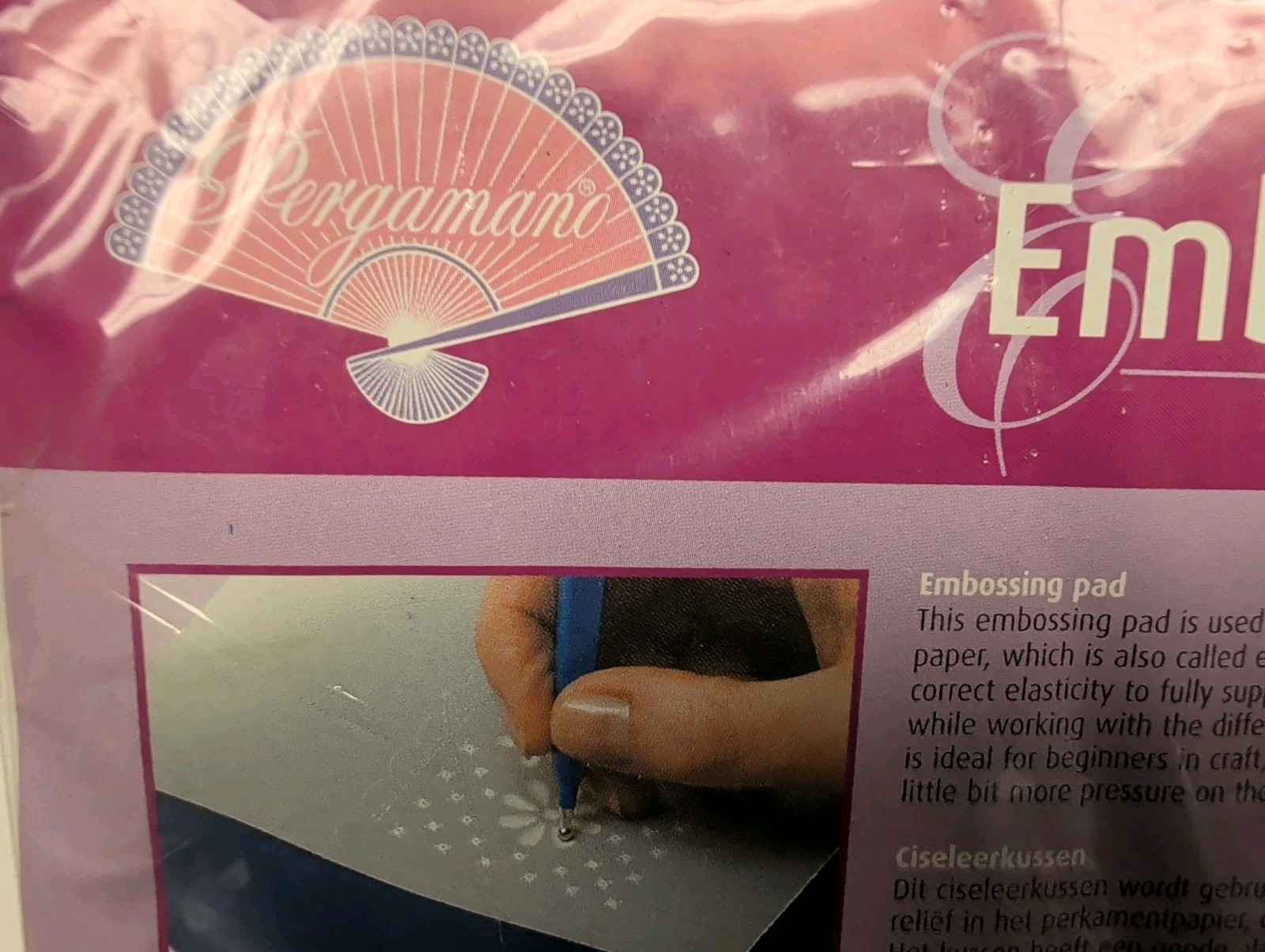 NIP Embossing/Perforating Pad By Pergamano Code 1419 Netherlands
