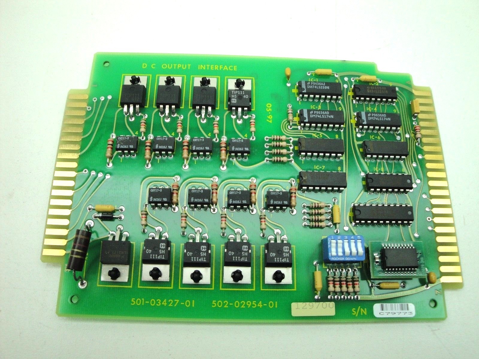 Giddings & Lewis 502-02954-01 Output Board NEW IN BOX