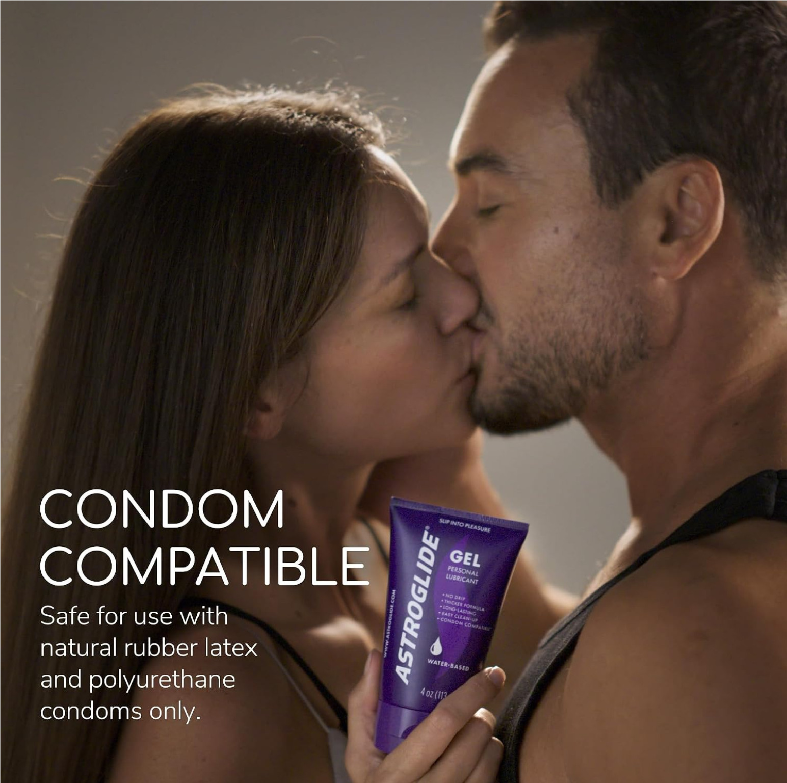 3 Pack - Astroglide Personal Lubricant Gel, 4oz Each