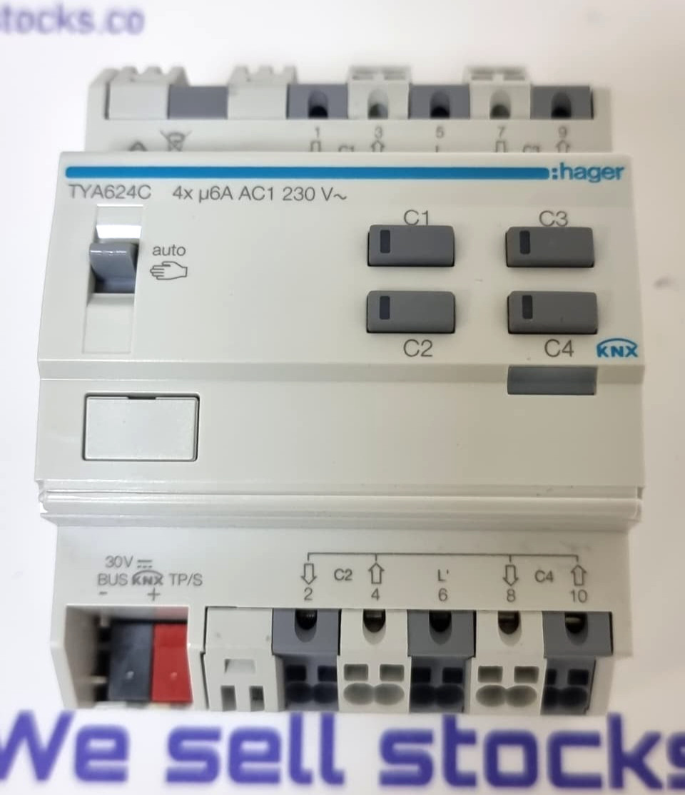 Hager TYA624C Shutter Actuator 6A 230V
