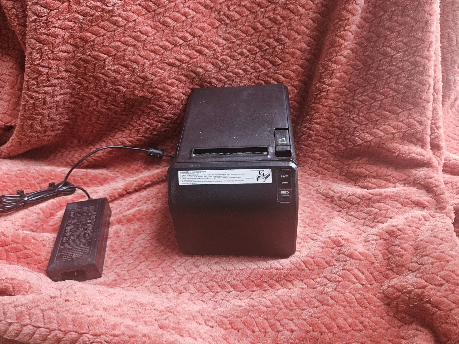 PAR Tech TT-8711 PRIME Thermal Receipt Printer – Untested – Includes OEM...
