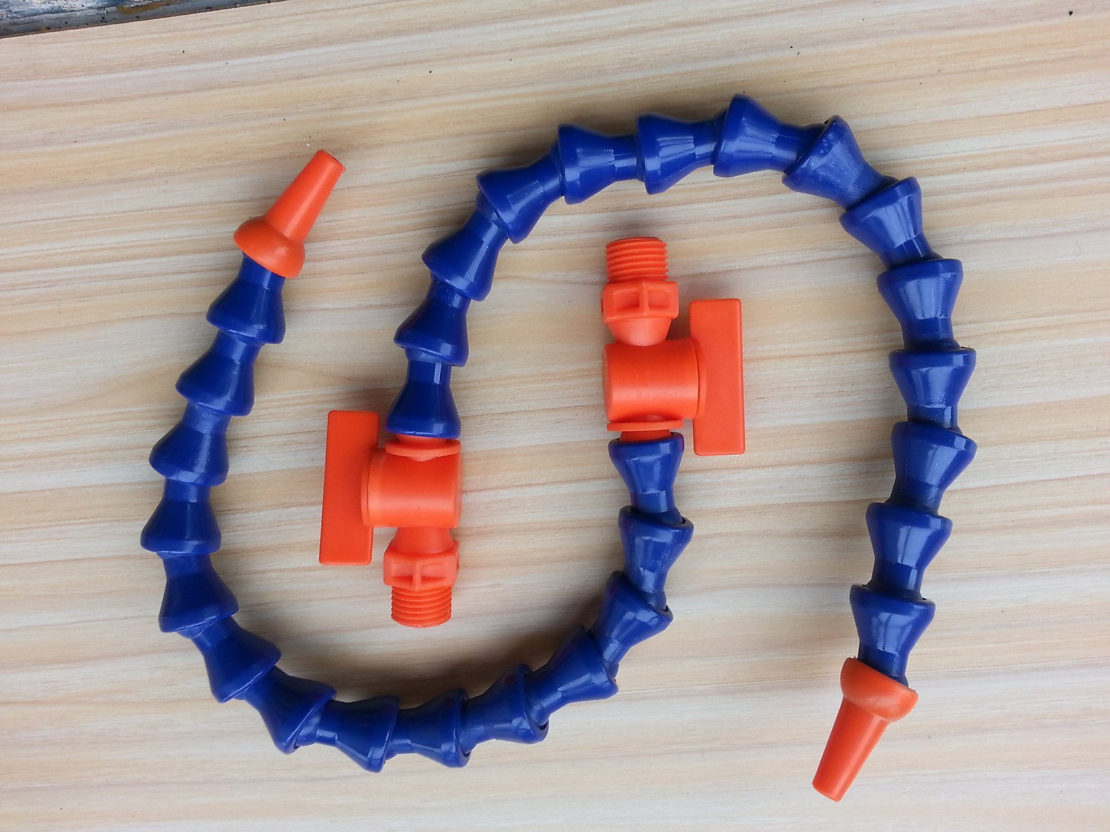 5pcs High Quality 1/4" Valve Coolant Hose 12'' 300mm Length for Milling