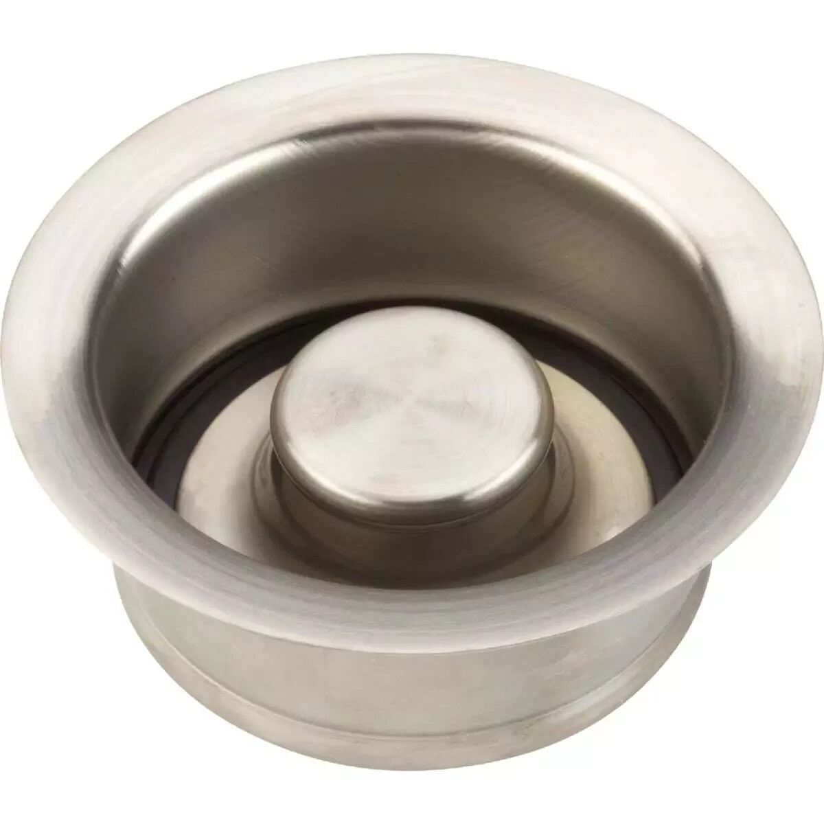 NEW KEENEY / Do It Best Garbage Disposal Flange & Stopper 438869 brushed nickel