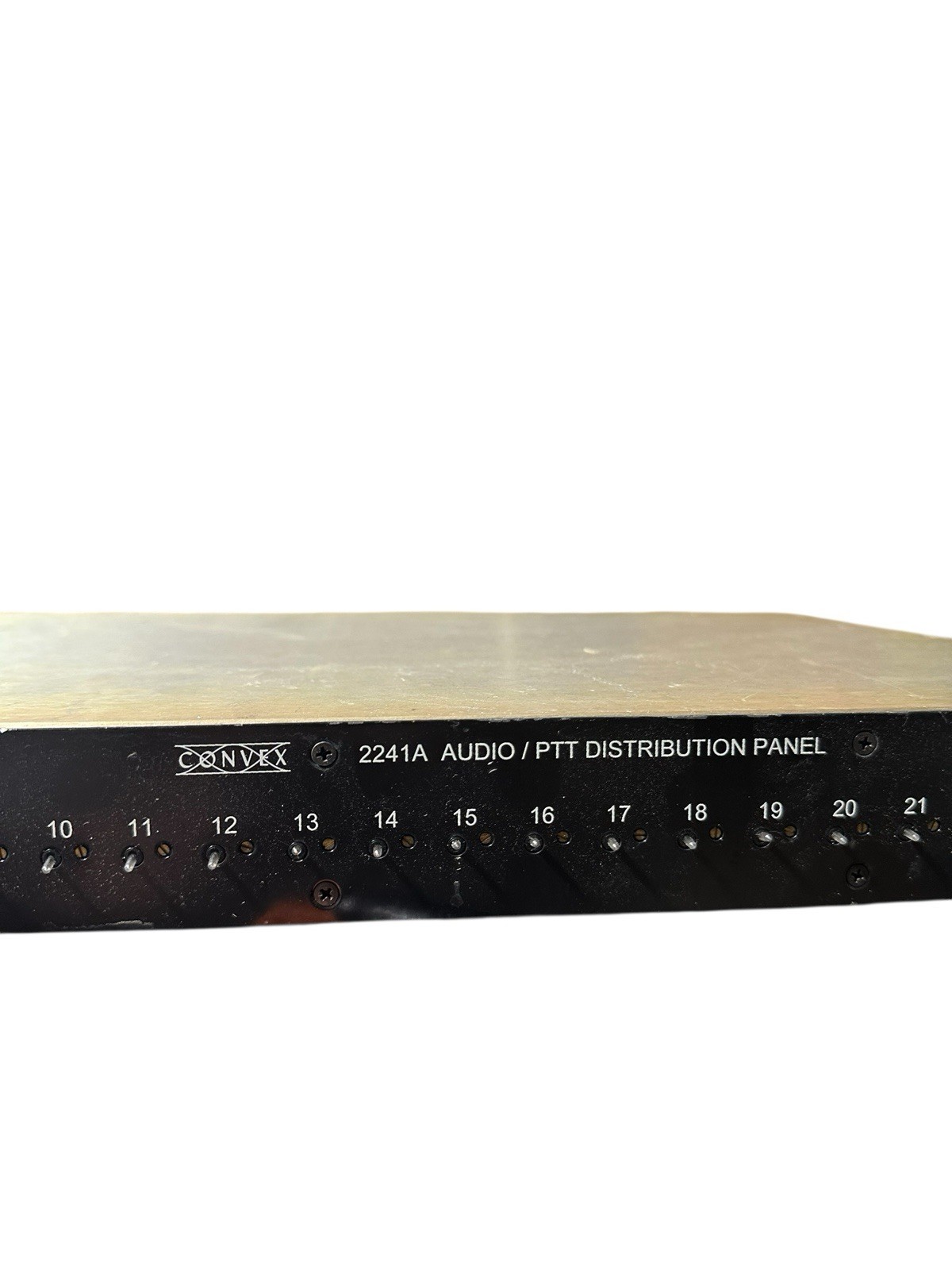Convex 2241A AUDIO / PTT Distribution Panel Power Tested