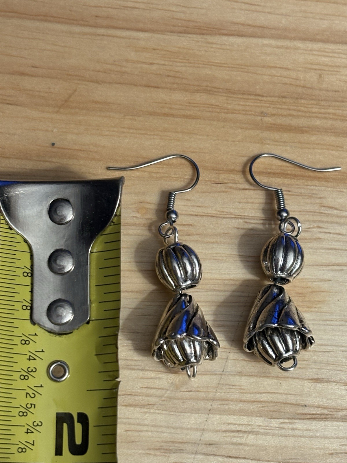 Tessa’s Treasures LLC Exclusive Halloween Boo/ghost Earrings ,1.5” Dangle