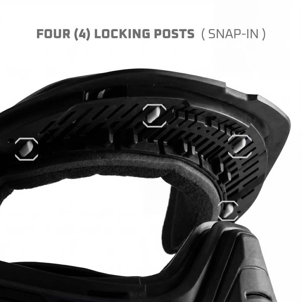 HK Army RMX Vent Blocker - Black