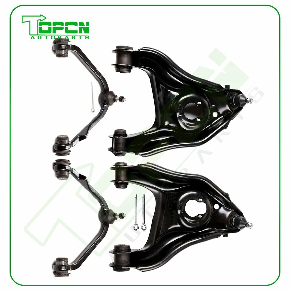 For 1997-2004 Ford F-150 4 x Complete Front Upper Lower Control Arms Ball Joints
