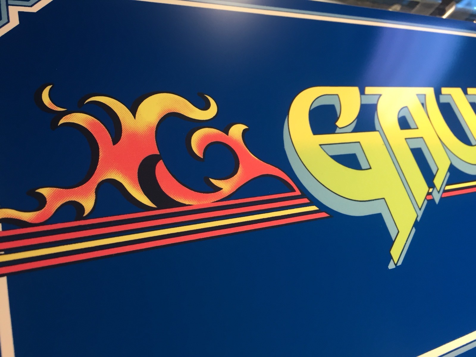 Gauntlet Arcade Marquee 26" x 8"