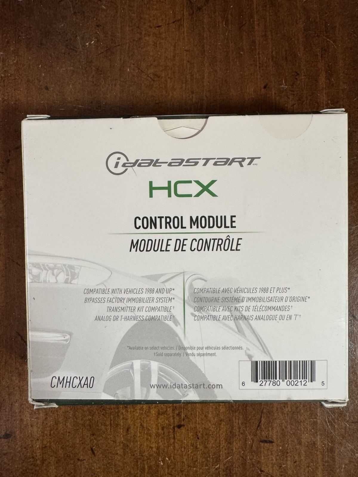 iDatastart remote start CMHCXAO Control Module & RF2352AC 2-Way Transmitter Kit