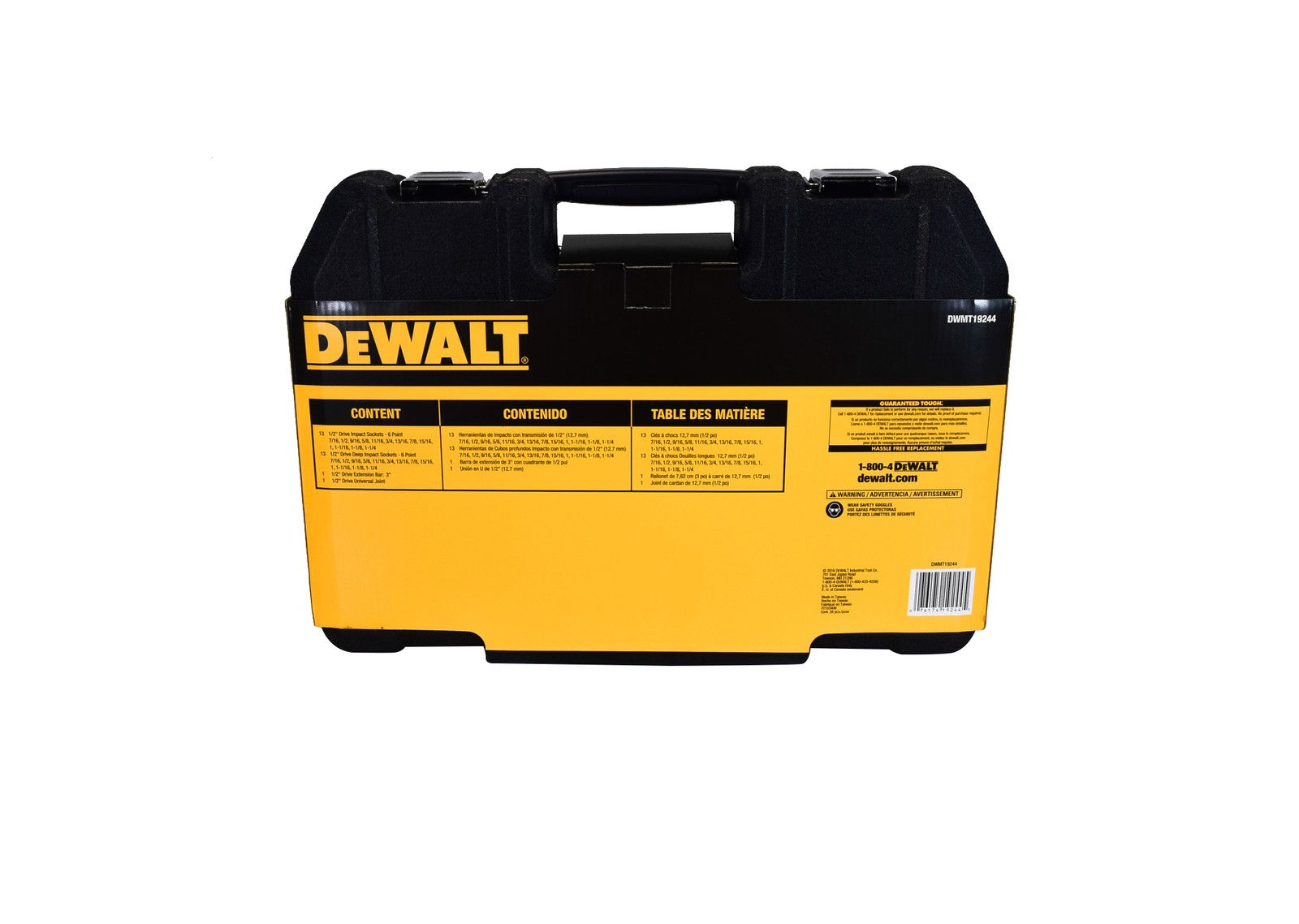 DeWalt DWMT19244 1/2" Drive SAE Impact Socket Set (28 Piece)