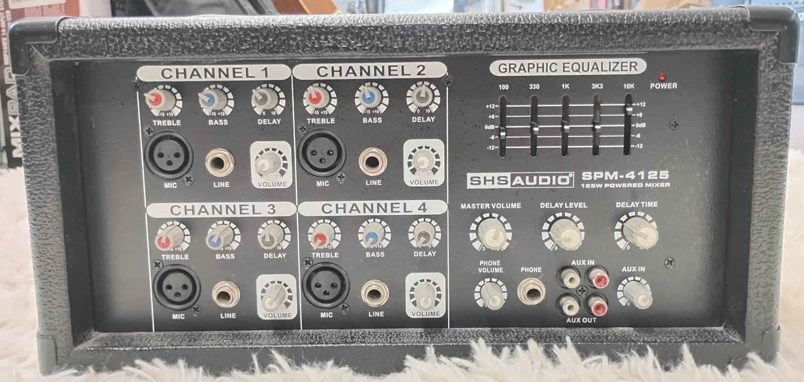 SHS Audio model SPM-412 Powered PA head in great condition