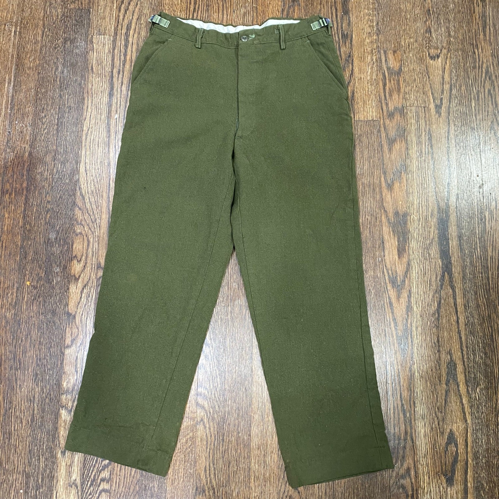 Men's Military Cold Weather Field Trousers Size Reg Medium Army Green M-1951