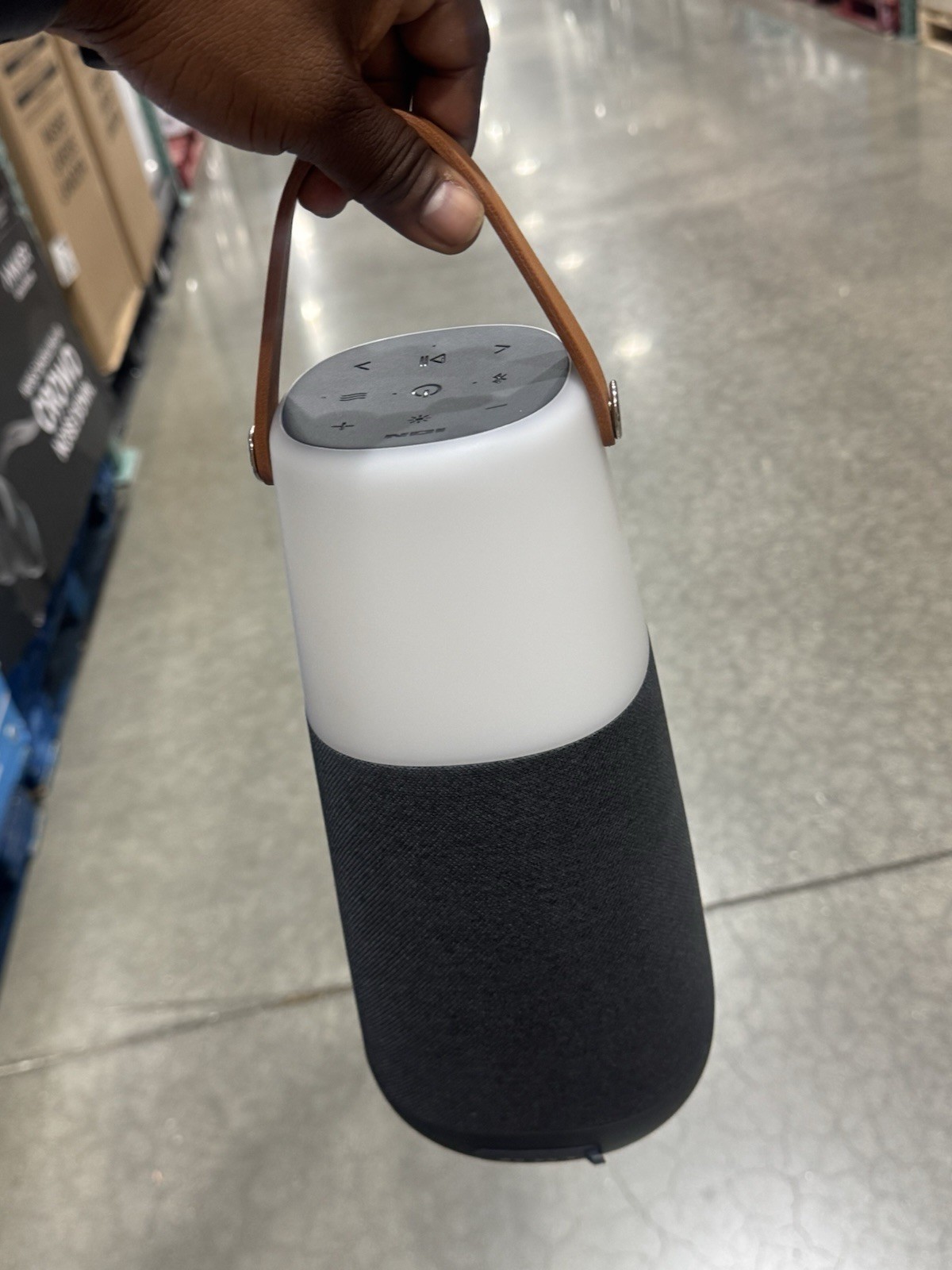 Ion Bright Max Indoor/Outdoor Bluetooth Speaker w/ Lighting