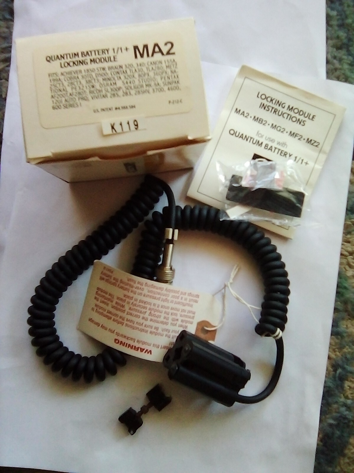 Quantum MA2 Locking Module For Battery 1 / 1+