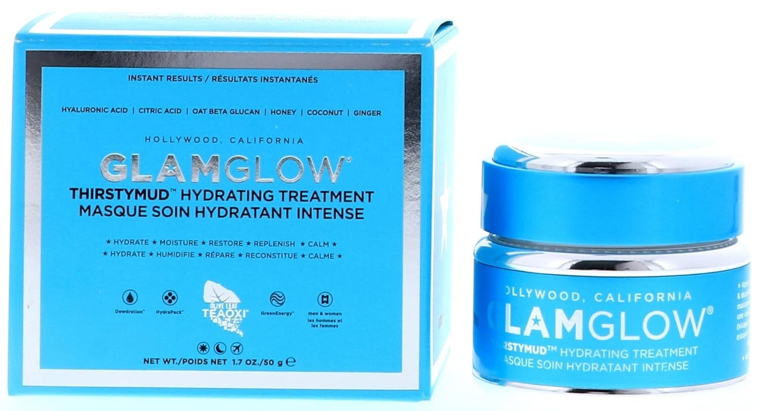 GlamGlow SuperMud ThirstyMud YouthMud GravityMud BrightEyes FlashMud InstaMud