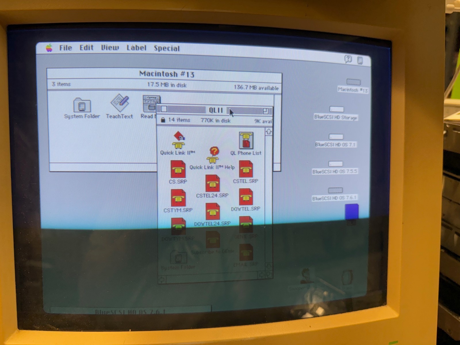 Vintage Macintosh software : QUICK LINK II / COMMUNICATE LITE 3-1/2 disks