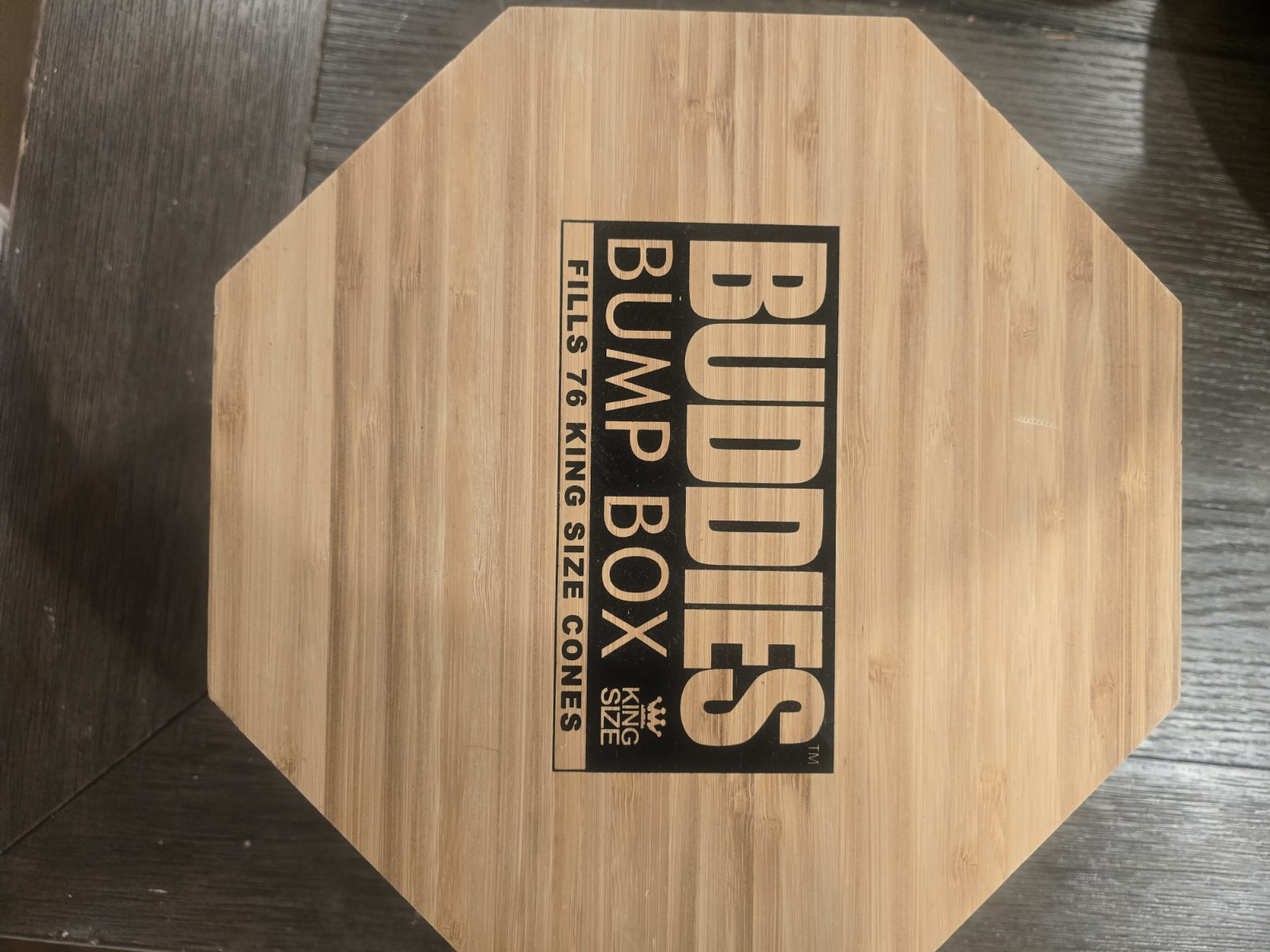 Buddies Bump Box King Size Fills 76 Cones Tobacco Roller Cone Filler