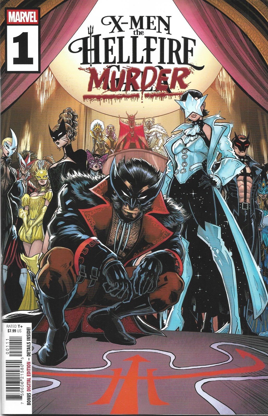 X-MEN: THE HELLFIRE MURDER #1 MAIN COVER VARIANT (MARVEL COMICS 2026)