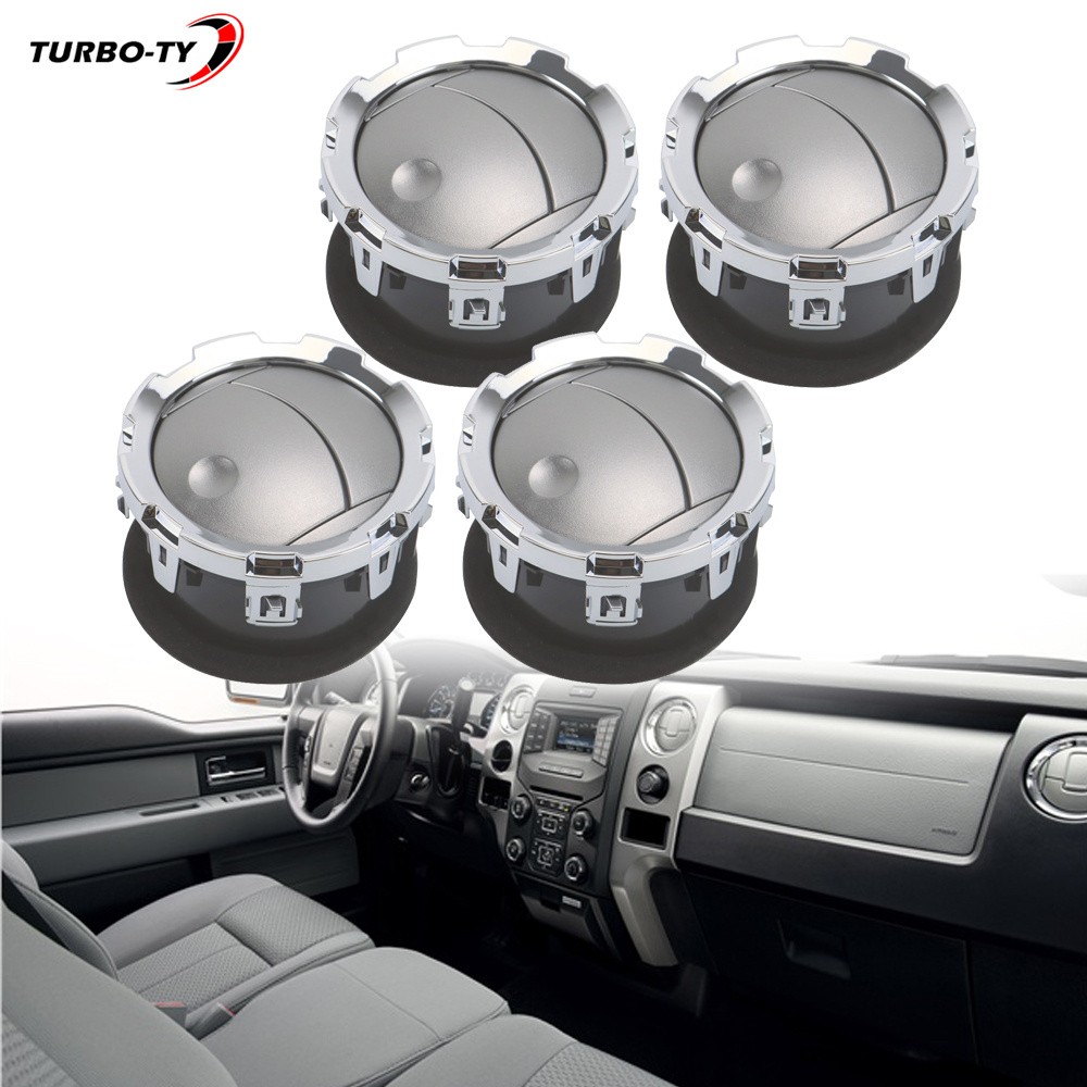 4 PCS AC / Heater Air Duct Vent  DC3Z19893BA 2011-2016 For Ford F250 F350 F450