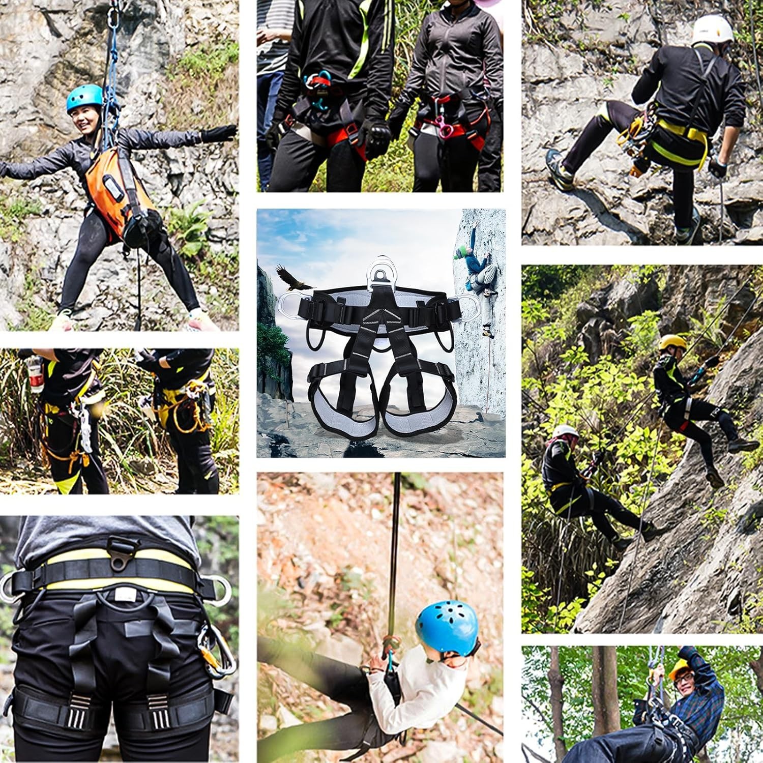 Adjustable Tree Climbing Spikes for Arborists with Replacement Screws Included