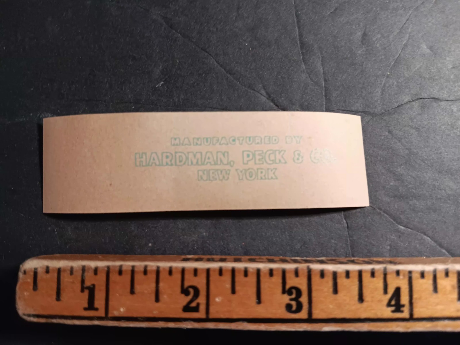 HARDMAN, PECK & CO -  Piano Fallboard Decal