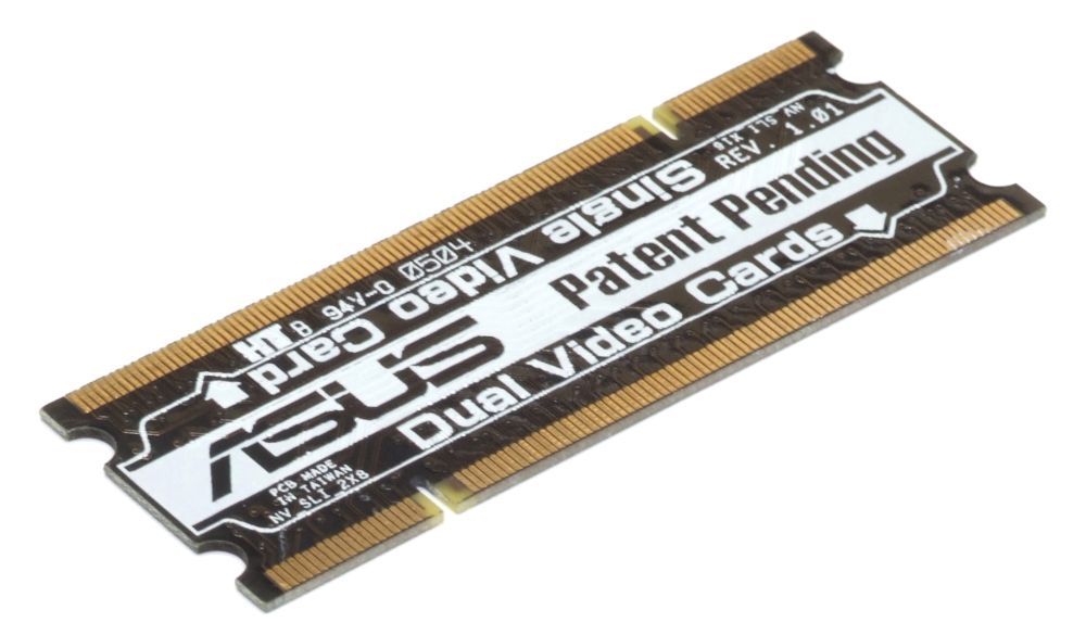 Asus SLI Crossfire Selector Switch Single/Dual Video Cards NV_SLI_x16 NV_SLI_2x8