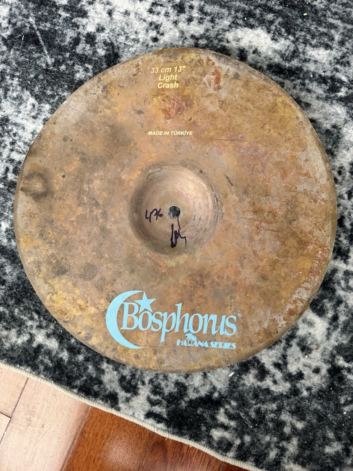 13” Bosphorus Havana Cymbal light crash