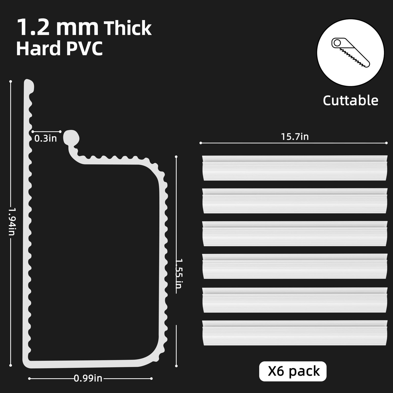 YECAYE 94.2 in Cable Management Under Desk,Easy Install Adhesive 94in, White