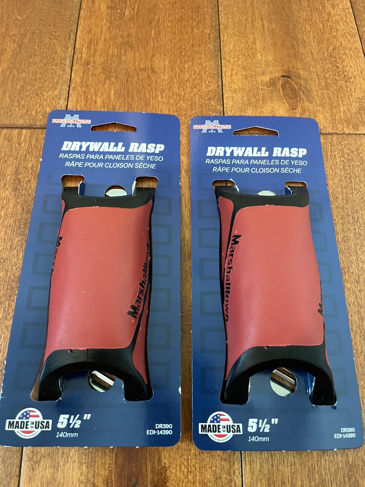 Marshalltown 5-1/2" Stainless Steel Drywall Rasp soft grip USA Made  ( 2 Pack )