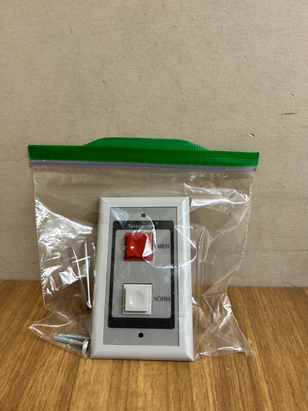 Rauland 603302 Dual Button Norm/Emer for Telecenter