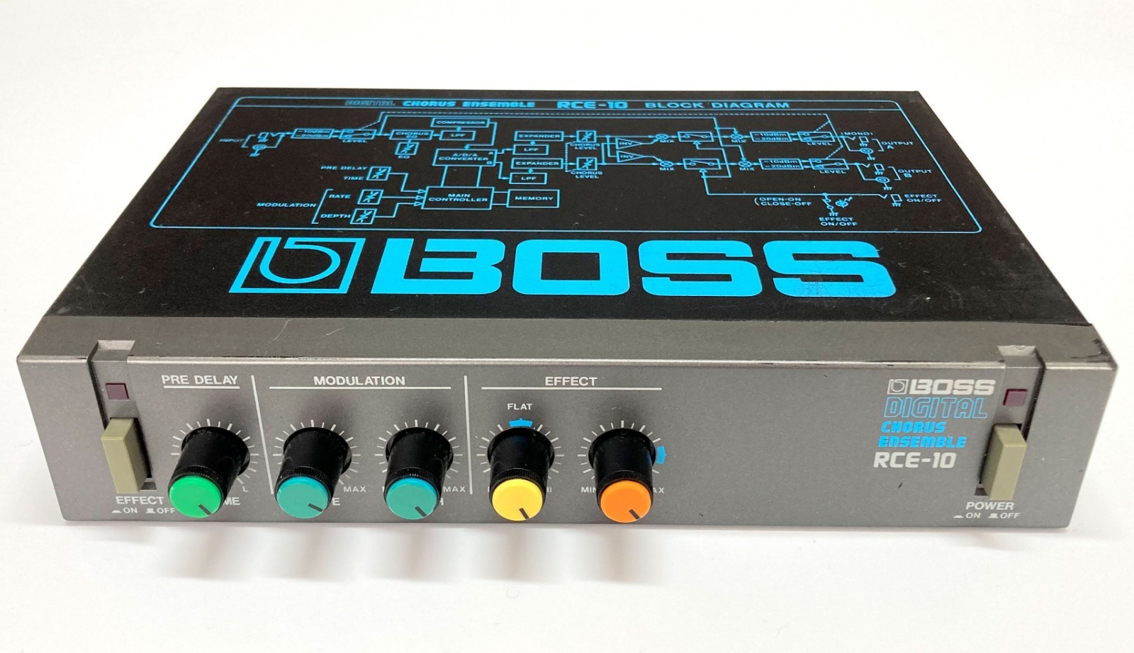 BOSS RCE-10 Digital Chorus Ensemble Micro Rack Guitar Effects Unit MIJ #35