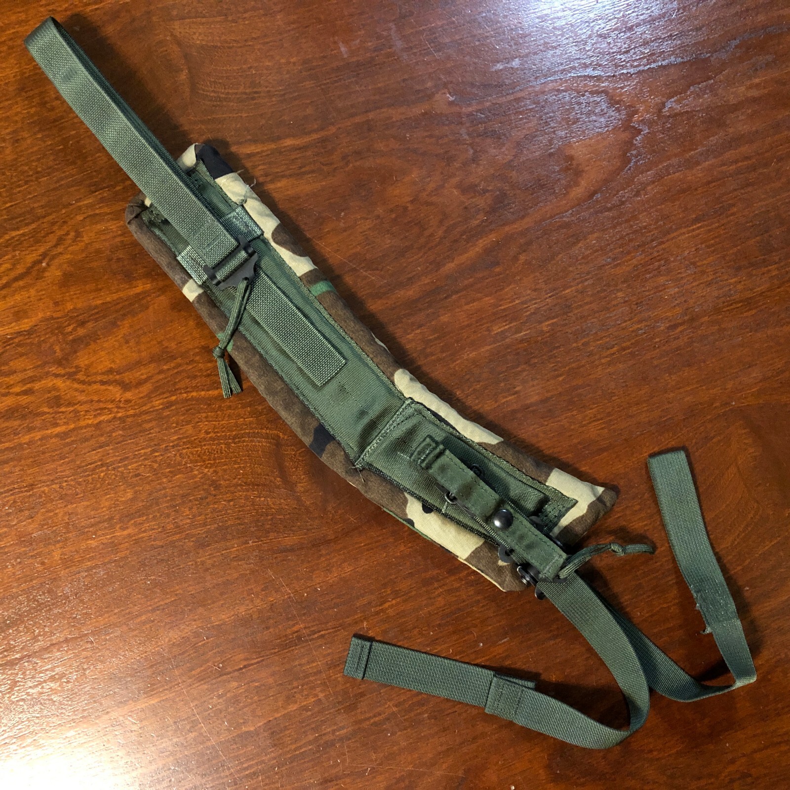 US Army USGI LC2 LC3 ALICE Pack Frame Enhanced Woodland Camo Shoulder Strap LEFT