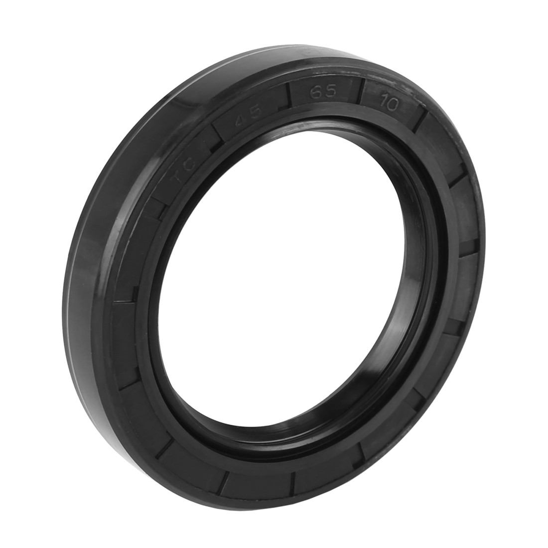 45mm x 65mm x 10mm Black Rubber Cover Double Lip TC Oil Shaft Seal