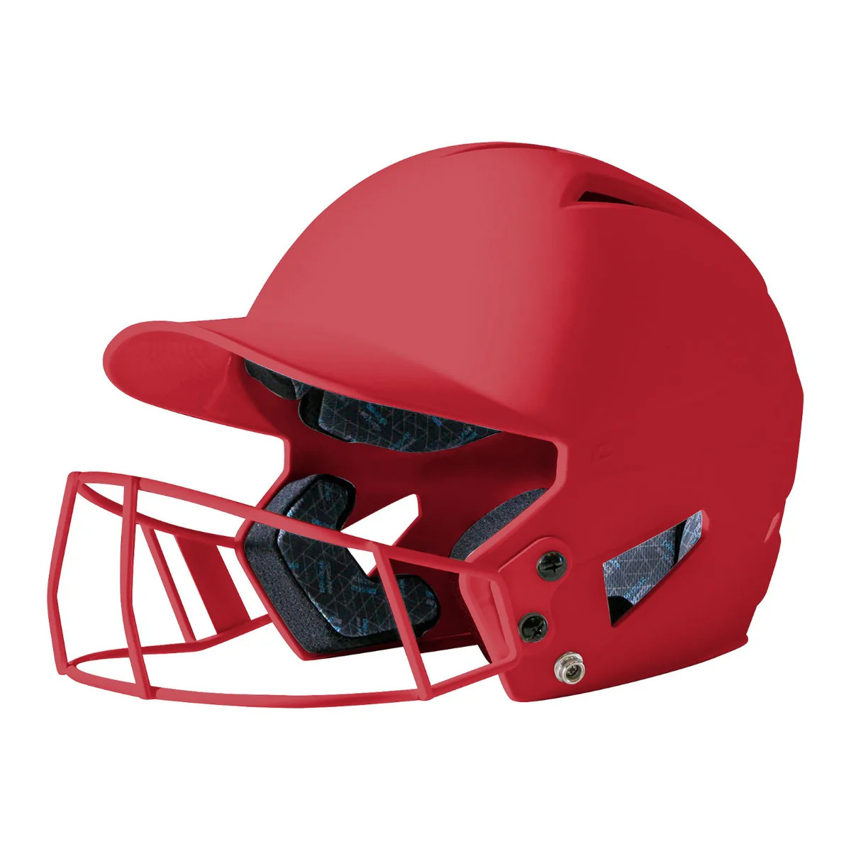 Champro HX Rise Fastpitch Batting Helmet w/ Mask SCARLET SENIOR