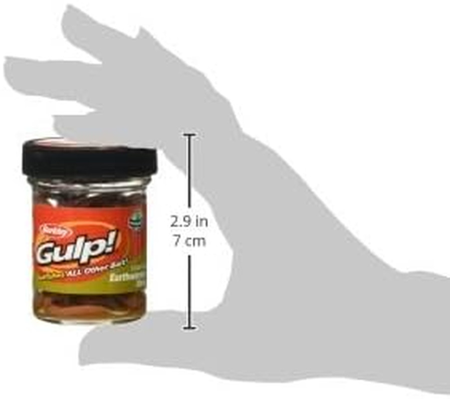 Gulp! Earthworm , Brown, 4-Inch