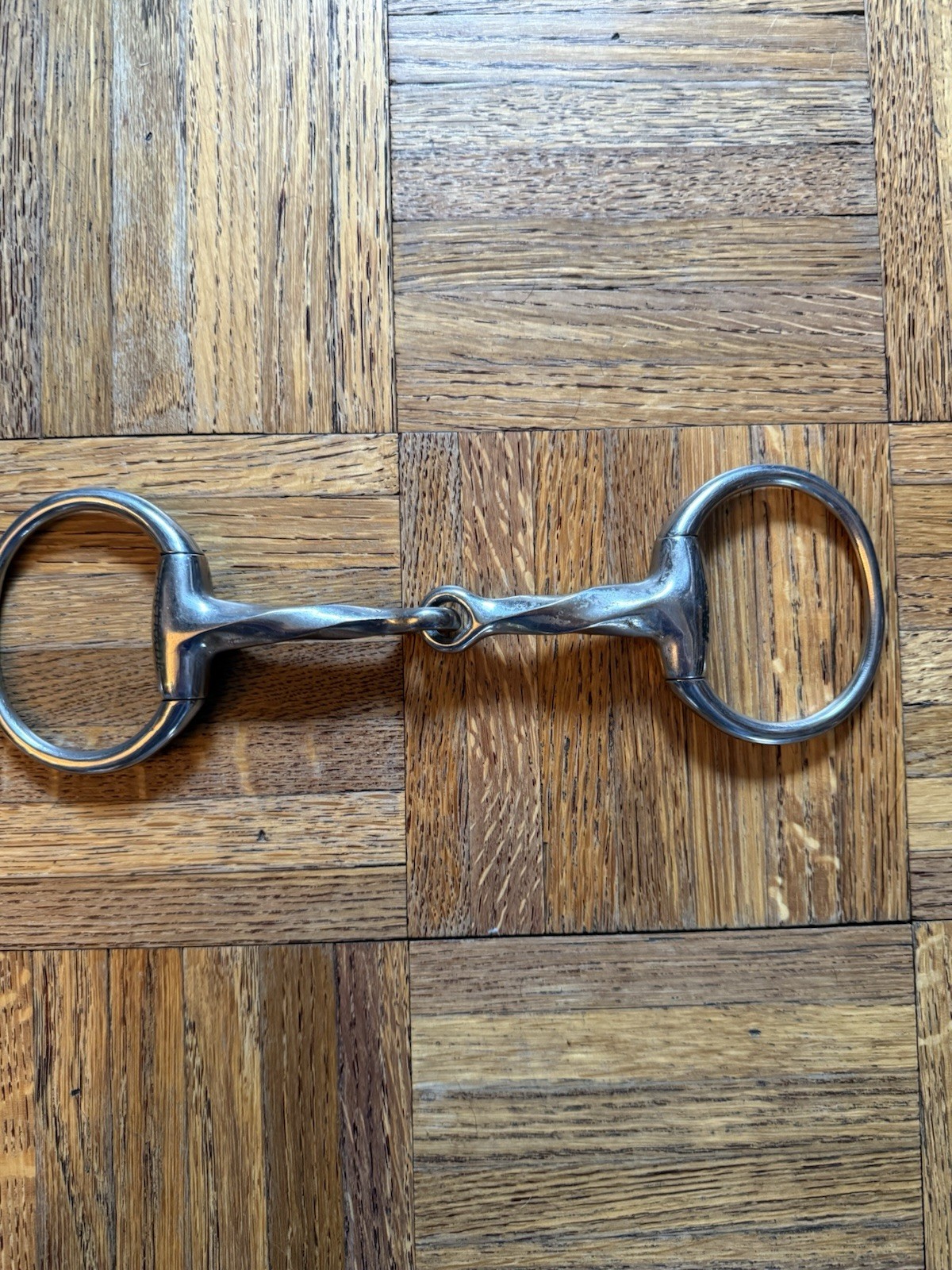 5 1/4" BT Crump Slow Twist Eggbutt Snaffle Bit