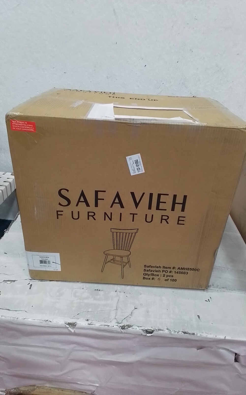 Safavieh PARKER SPINDEL SIDE CHAIR, Reduced Price 2172734987 AMH8500C