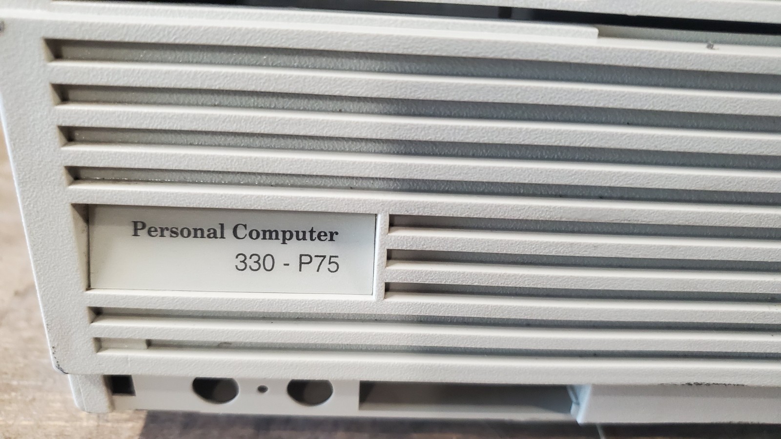 IBM Personal Computer 330-P75 - Rough Shape, See Pics, Untested