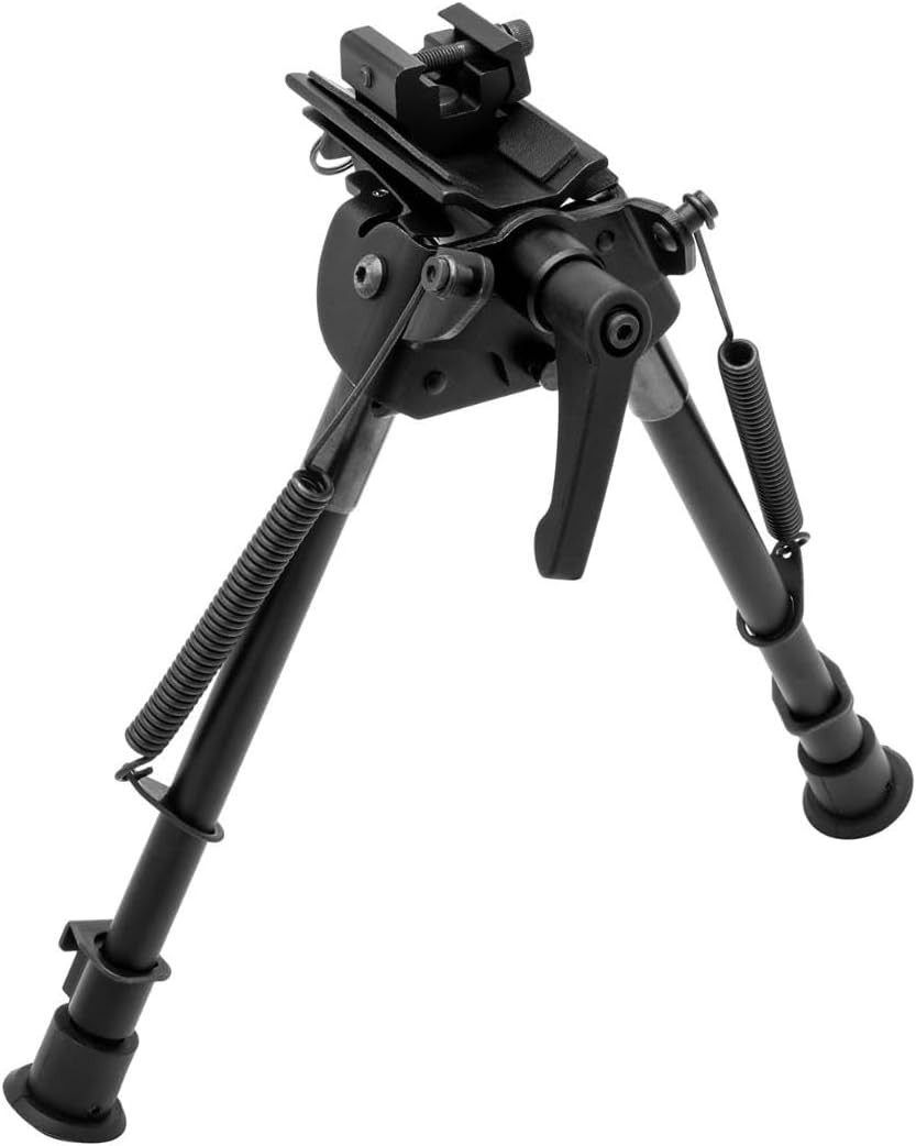 Tac Pod All-Metal Adjustable Lightweight Versatile Durable Portable Rifle Bipod