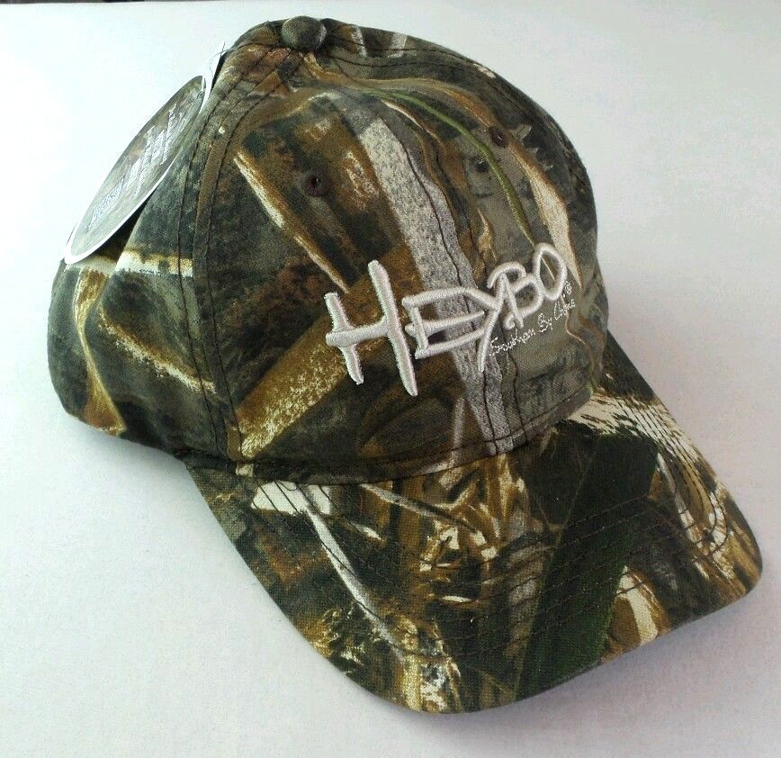 Heybo Realtree Men's Hat Cap Fishing Hunting Camouflage One Size Snapback Max5
