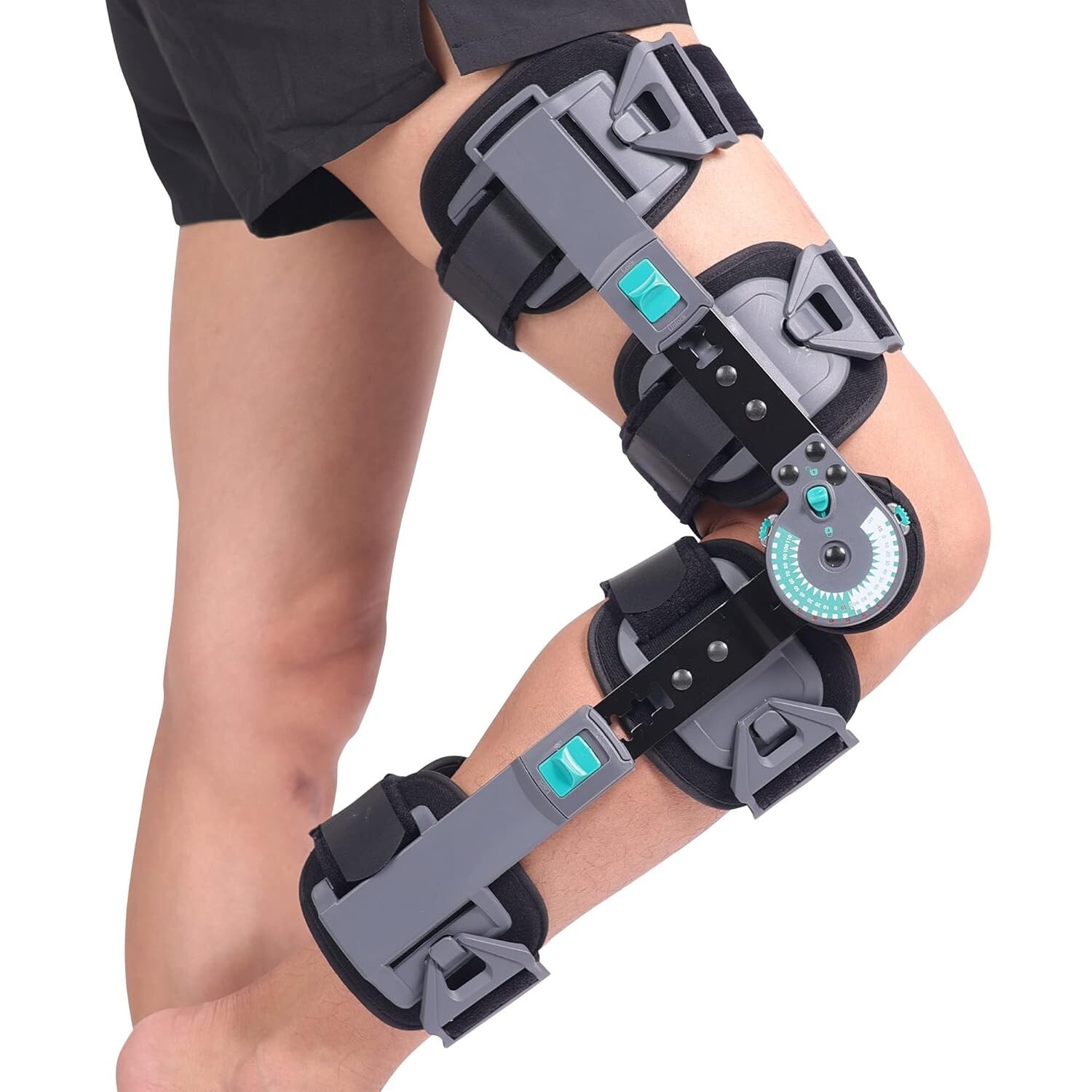 Hinged Post OP Knee Brace,Leg Braces Orthopedic Patella Knee Support Orthosis