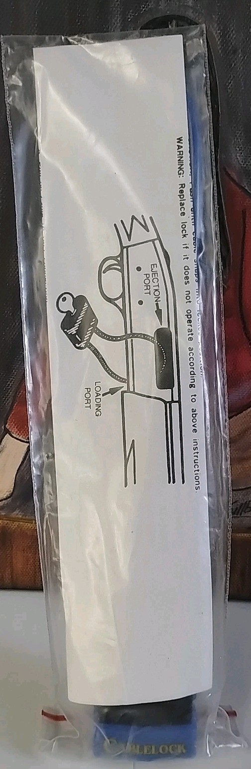 NEW Mossberg Cable Lock Cablelock Firearm Safety Lock W/ 2 Keys & Instructions