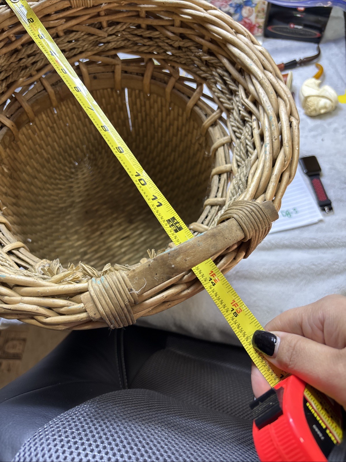Hand Wooven Rice Basket