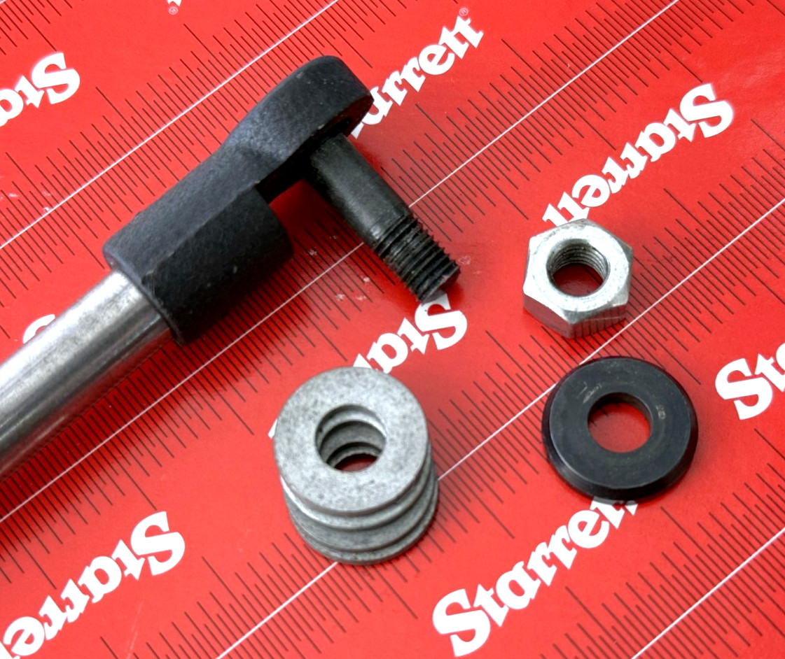 Starrett 9.5" PT06784 Heavy Duty 3/8" Threaded Indicator Post for 657 mag base