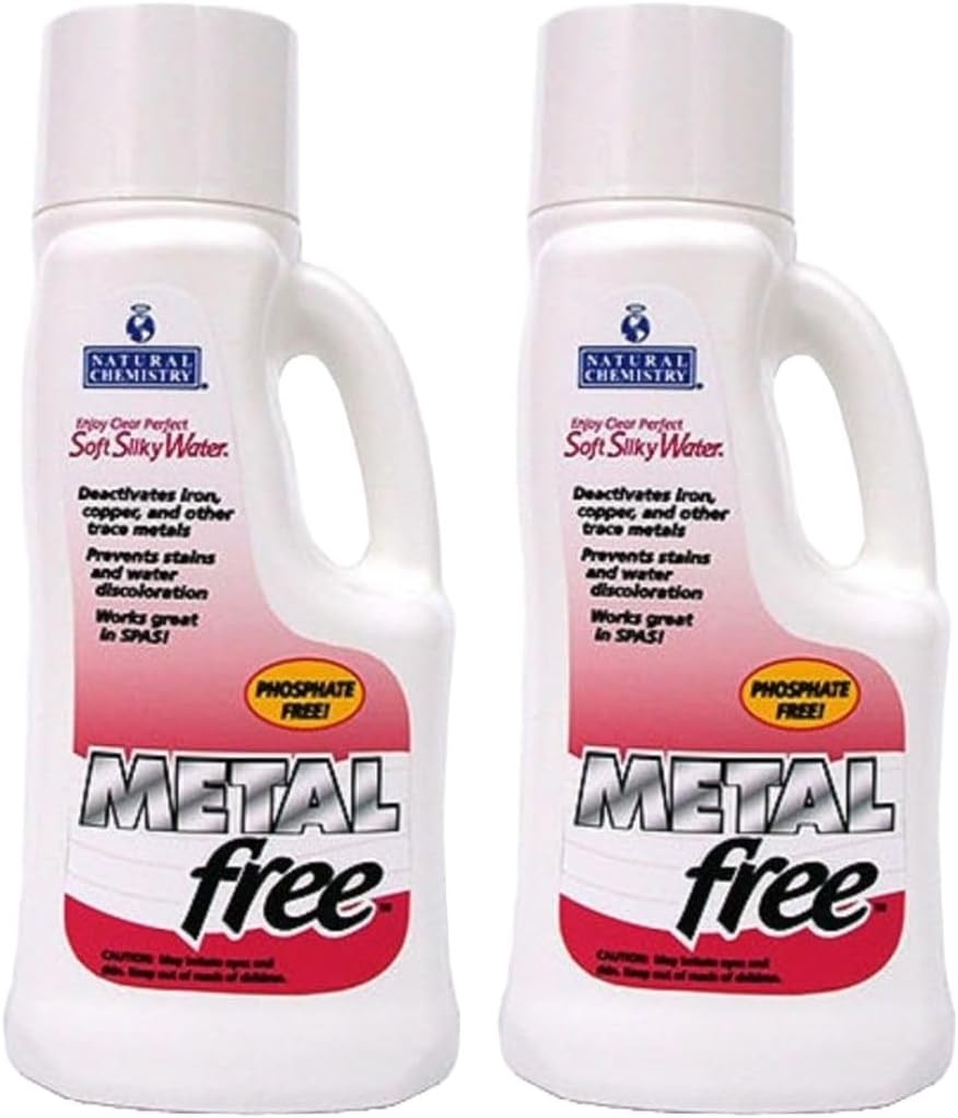 Natural Chemistry 07001 Metal Free 1 Liter Pack of 2 (17001NCM)