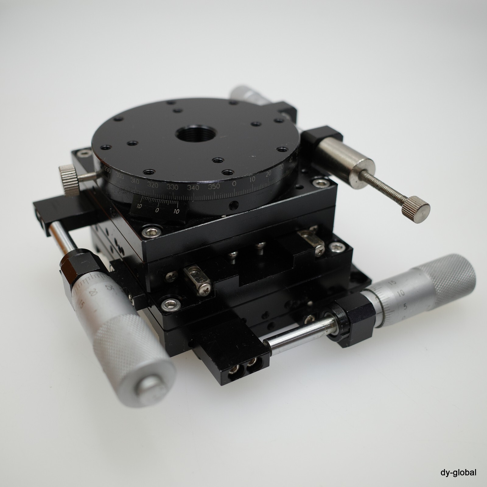 Used Manual Stage X, Y, Θ Rotary Stage 80X80X63 STA-I-500=5G41