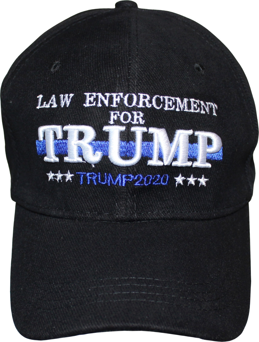 Trump POLICE Thin Blue Line Hat Cap Law Enforcement for Trump 2020 Black Hat Cap